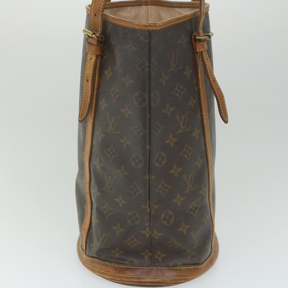 LOUIS VUITTON Monogram Bucket GM Shoulder Bag M42236 LV Auth 58301