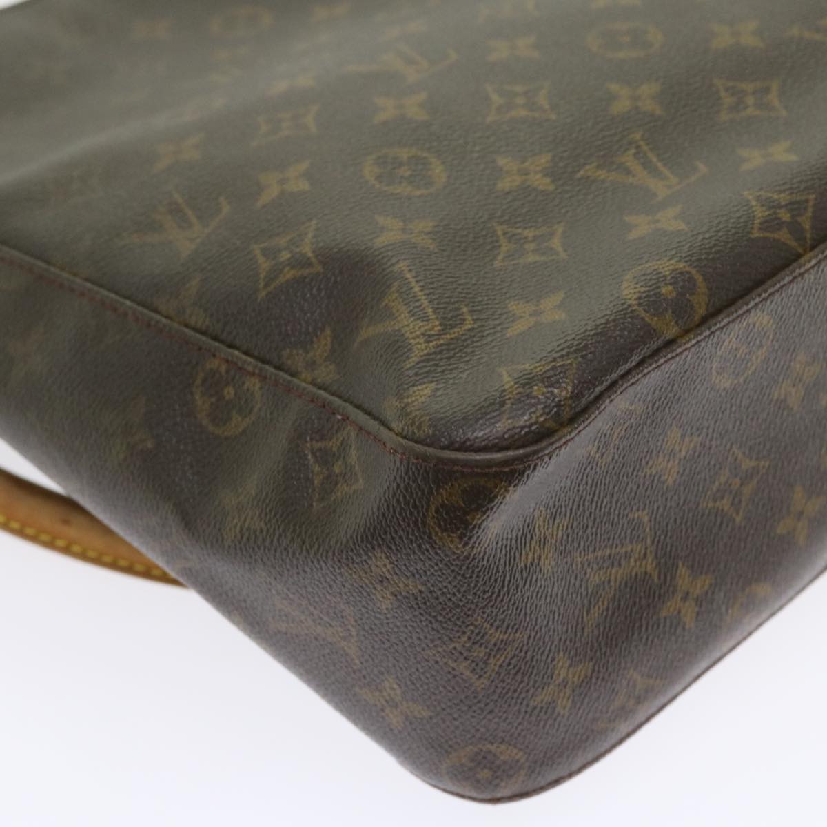 LOUIS VUITTON Monogram Looping GM Shoulder Bag M51145 LV Auth 58304