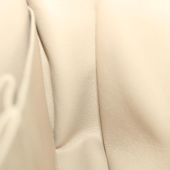 CHANEL Quilted Matelasse Chain Shoulder Bag Canvas Red Beige CC Auth 58343SM