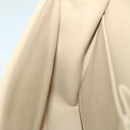 CHANEL Quilted Matelasse Chain Shoulder Bag Canvas Red Beige CC Auth 58343SM-24