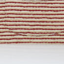 CHANEL Quilted Matelasse Chain Shoulder Bag Canvas Red Beige CC Auth 58343SM-37