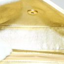 CHANEL Matelasse Chain Shoulder Bag Lamb Skin Gold CC Auth 58346SAV-11