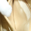 CHANEL Matelasse 17 Chain Shoulder Bag Lamb Skin Gold CC Auth 58346SAV-21