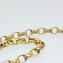 CHANEL Matelasse Chain Shoulder Bag Lamb Skin Gold CC Auth 58346SAV-8