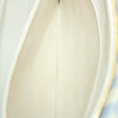 CHANEL Quilted Chain Big Matelasse Shoulder Bag Canvas Light Blue CC Auth 58349A-20