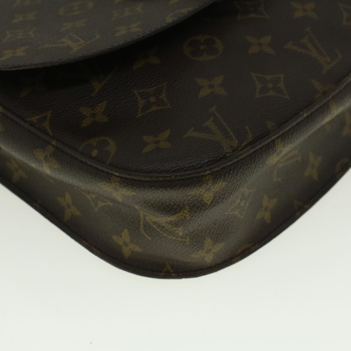 LOUIS VUITTON Monogram Saint Cloud GM Shoulder Bag M51242 LV Auth 58355