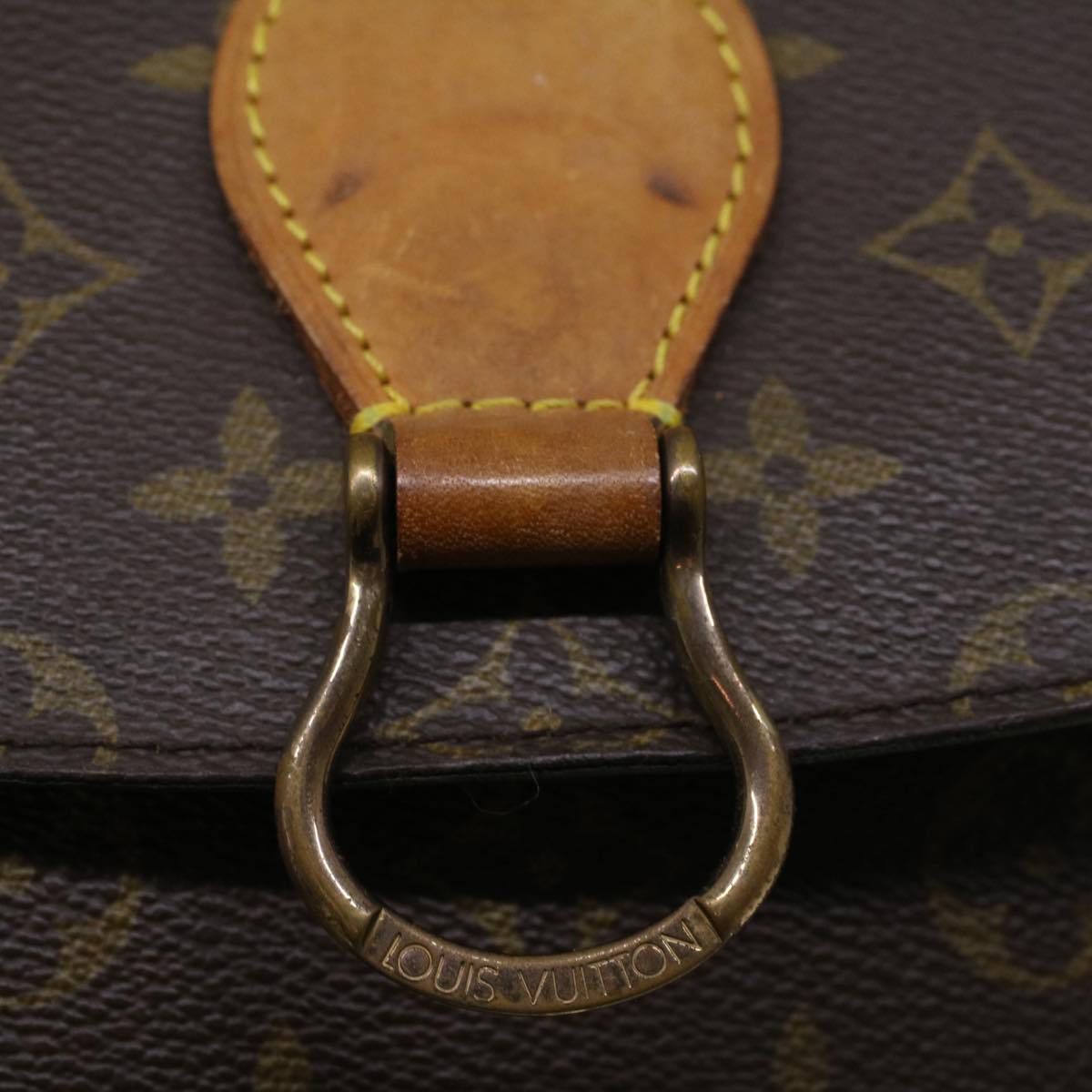 LOUIS VUITTON Monogram Saint Cloud GM Shoulder Bag M51242 LV Auth 58355