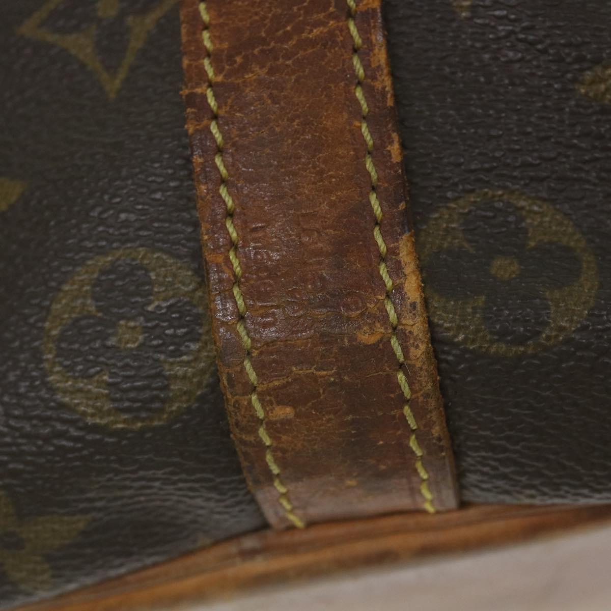 LOUIS VUITTON Monogram Petit Noe Shoulder Bag M42226 LV Auth 58431