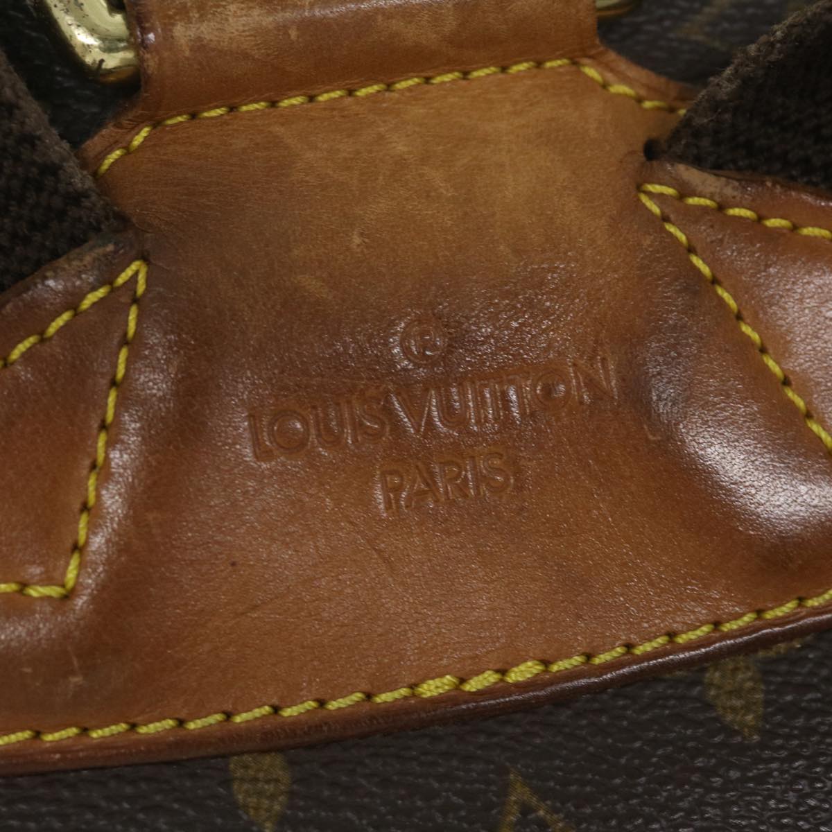 LOUIS VUITTON Monogram Montsouris GM Backpack M51135 LV Auth 58437