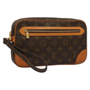 LOUIS VUITTON Monogram Marly Dragonne GM Clutch Bag M51825 LV Auth 58458-1