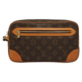 LOUIS VUITTON Monogram Marly Dragonne GM Clutch Bag M51825 LV Auth 58458 - 0