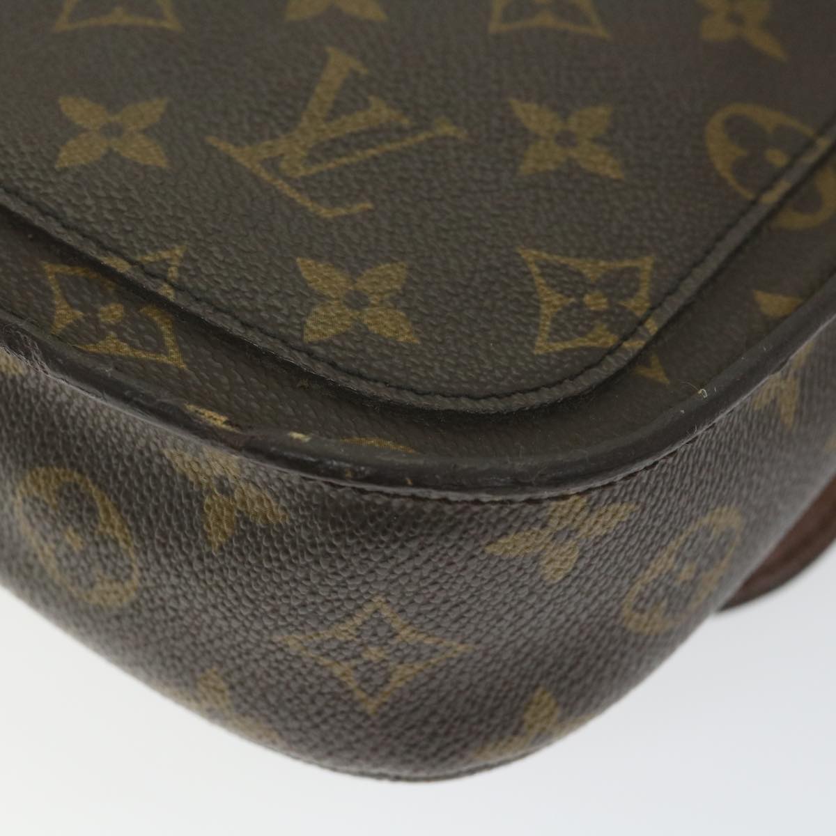 LOUIS VUITTON Monogram Saint Cloud MM Shoulder Bag M51243 LV Auth 58466