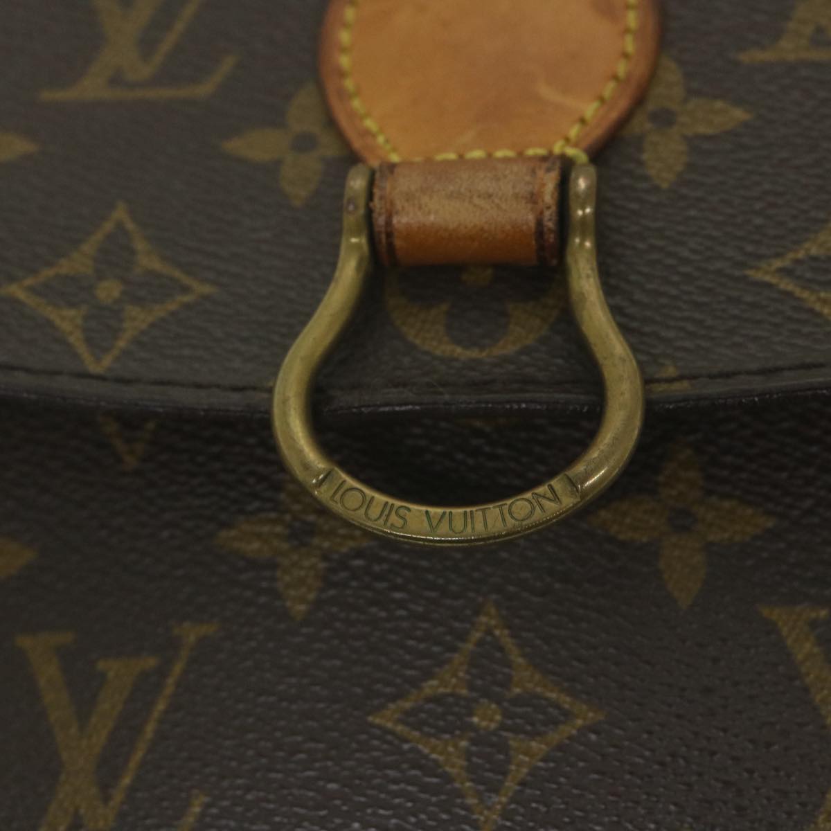 LOUIS VUITTON Monogram Saint Cloud MM Shoulder Bag M51243 LV Auth 58466