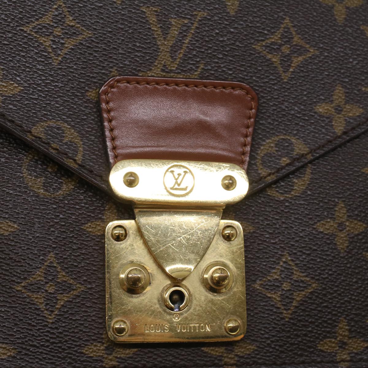 LOUIS VUITTON Monogram Monceau 26 Shoulder Bag 2way M51187 LV Auth 58522