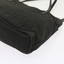 FENDI Zucca Canvas Hand Bag Black Auth 58526-16