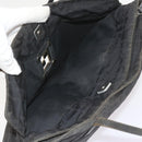 FENDI Zucca Canvas Hand Bag Black Auth 58526-18