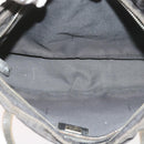 FENDI Zucca Canvas Hand Bag Black Auth 58526-11