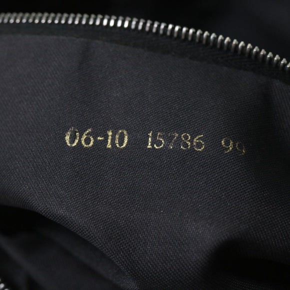 FENDI Zucca Canvas Hand Bag Black Auth 58526