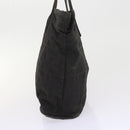 FENDI Zucca Canvas Hand Bag Black Auth 58526-4