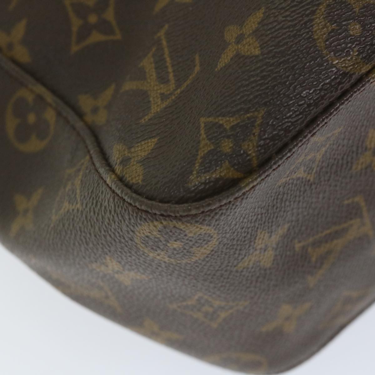 LOUIS VUITTON Monogram Looping GM Shoulder Bag M51145 LV Auth 58533