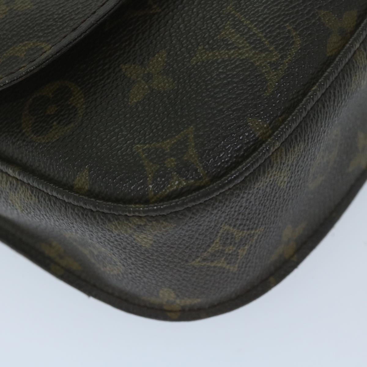 LOUIS VUITTON Monogram Saint Cloud MM Shoulder Bag M51243 LV Auth 58579