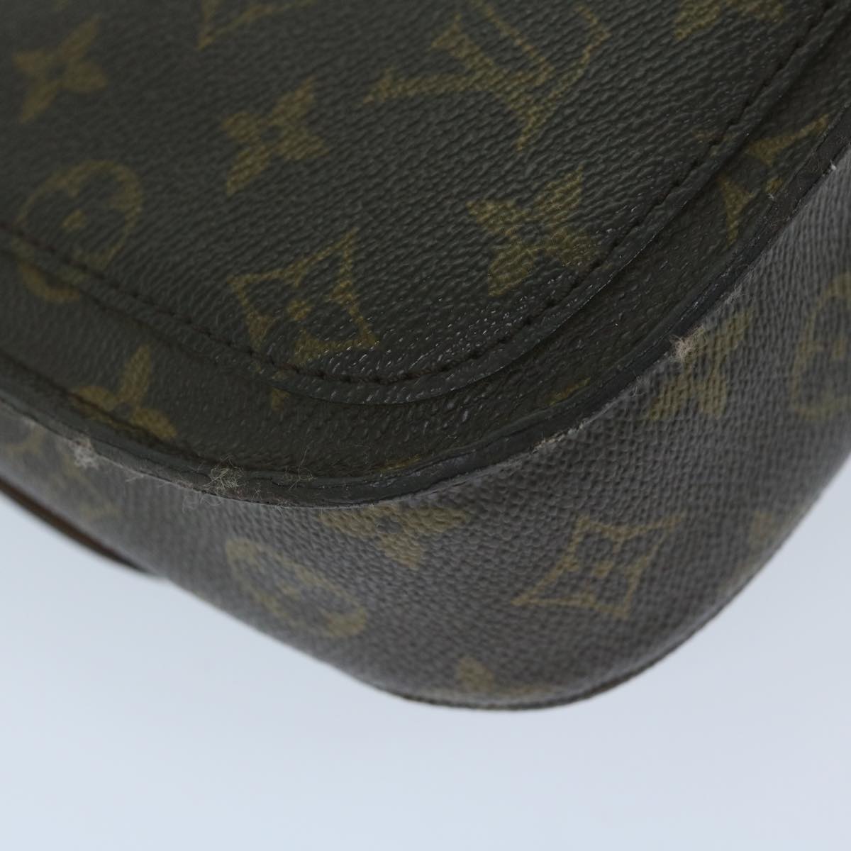 LOUIS VUITTON Monogram Saint Cloud MM Shoulder Bag M51243 LV Auth 58579