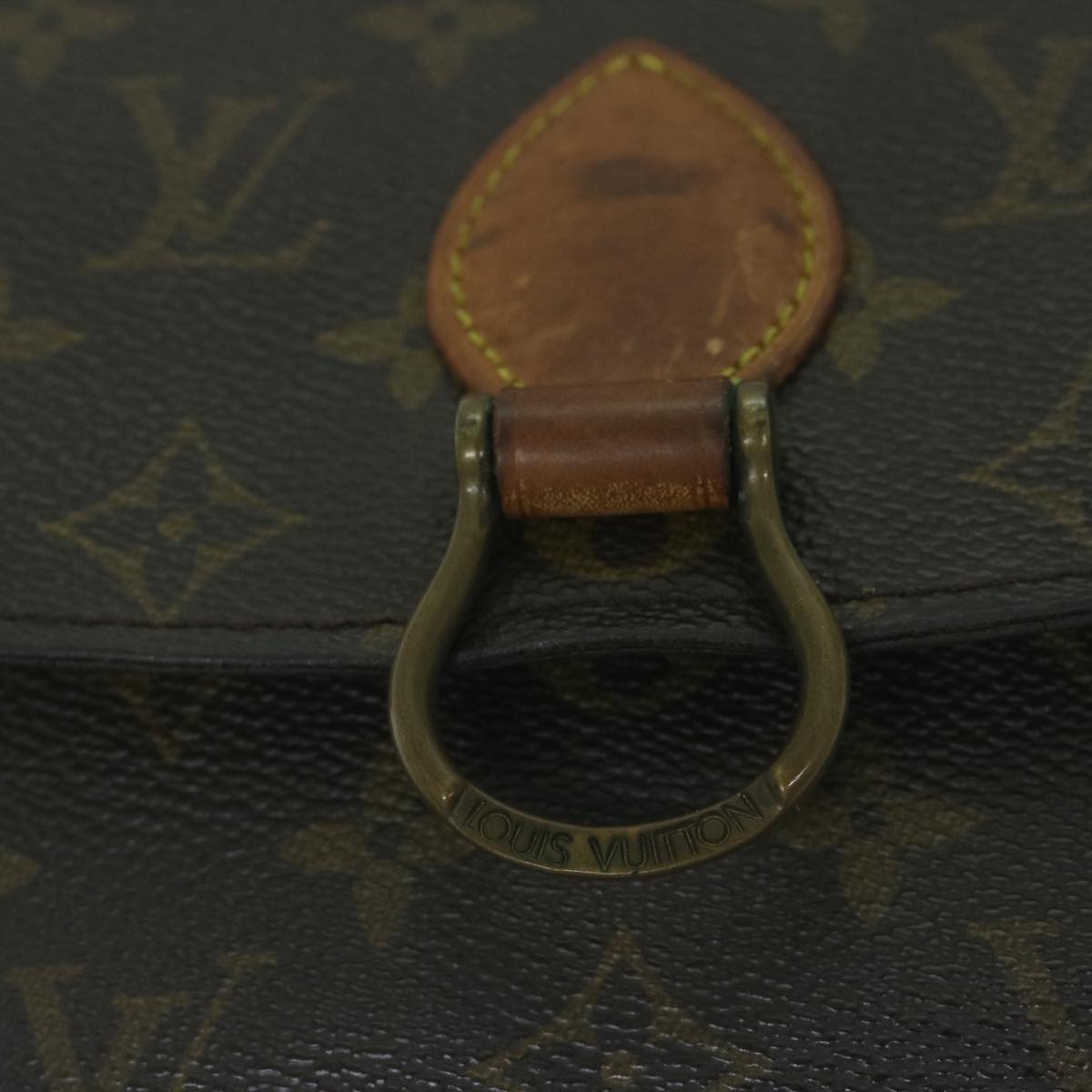 LOUIS VUITTON Monogram Saint Cloud MM Shoulder Bag M51243 LV Auth 58579