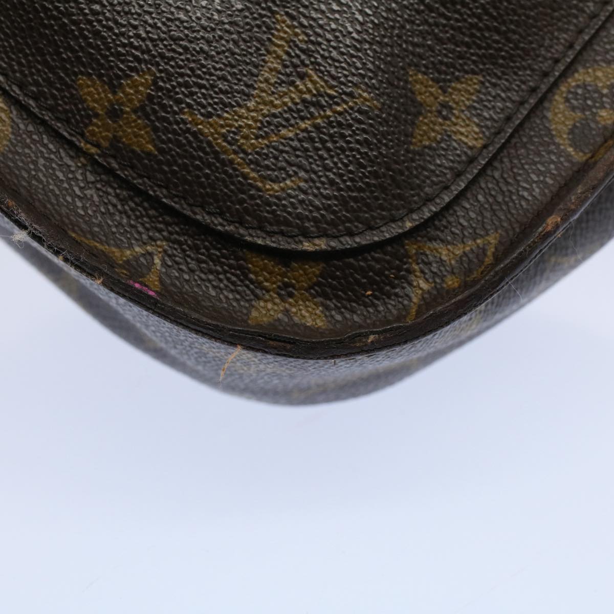 LOUIS VUITTON Monogram Saint Cloud GM Shoulder Bag M51242 LV Auth 58591