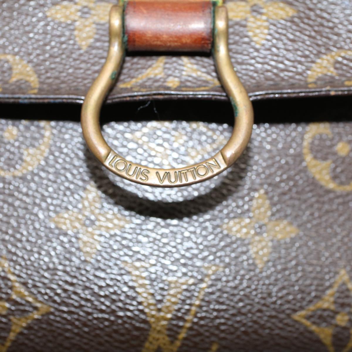 LOUIS VUITTON Monogram Saint Cloud GM Shoulder Bag M51242 LV Auth 58591