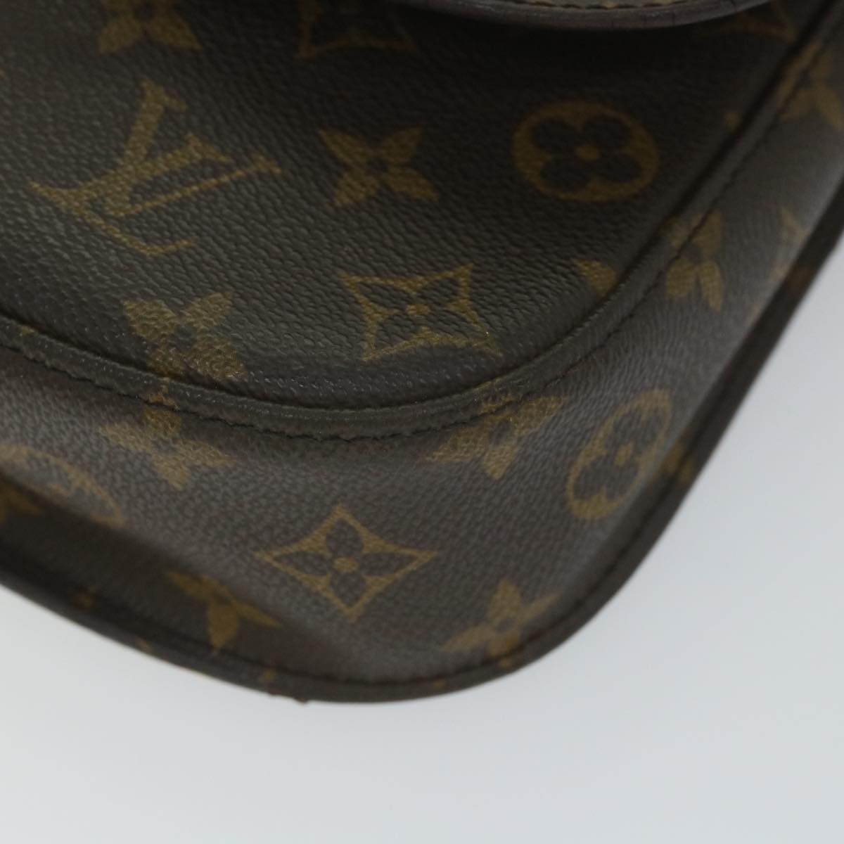 LOUIS VUITTON Monogram Saint Cloud MM Shoulder Bag M51243 LV Auth 58663