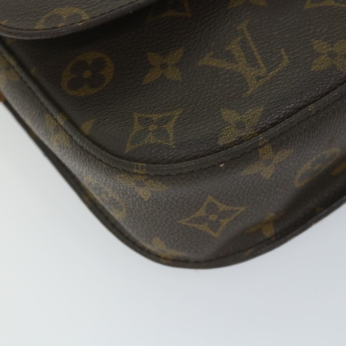 LOUIS VUITTON Monogram Saint Cloud MM Shoulder Bag M51243 LV Auth 58663