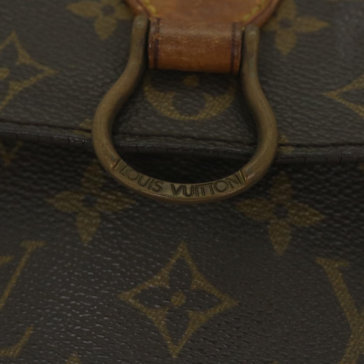 LOUIS VUITTON Monogram Saint Cloud MM Shoulder Bag M51243 LV Auth 58663