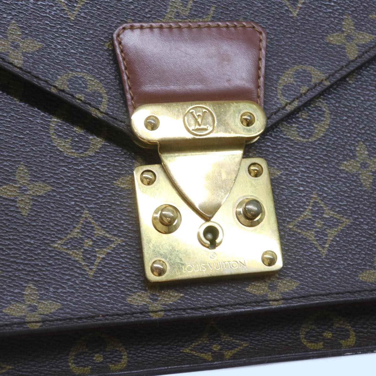 LOUIS VUITTON Monogram Monceau 26 Shoulder Bag 2way M51187 LV Auth 58867