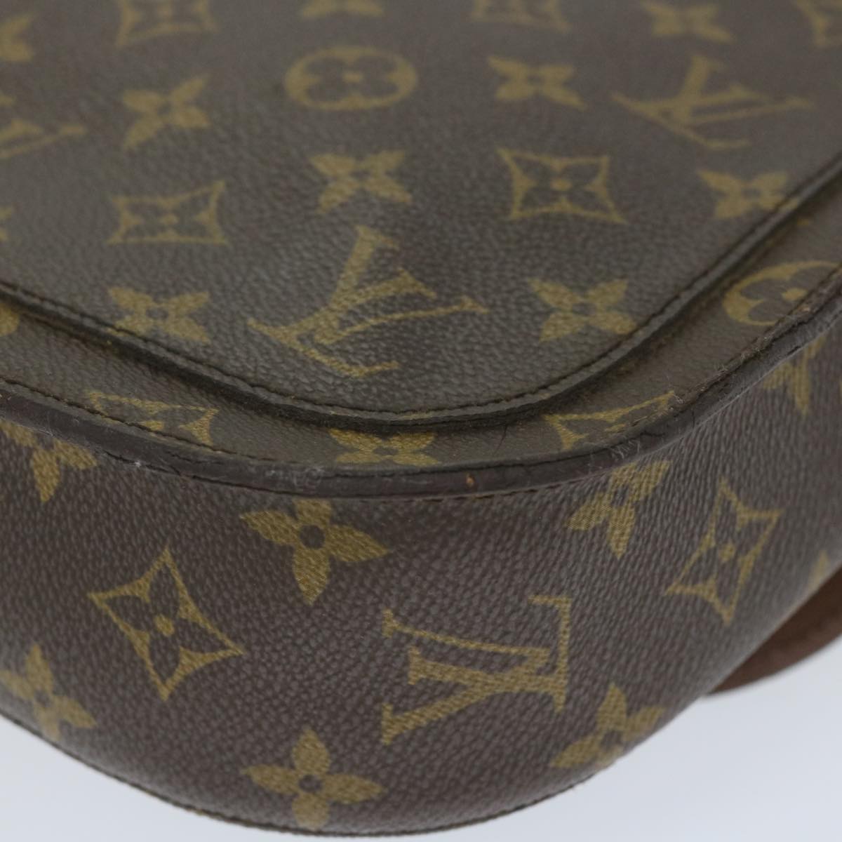 LOUIS VUITTON Monogram Saint Cloud GM Shoulder Bag M51242 LV Auth 58871