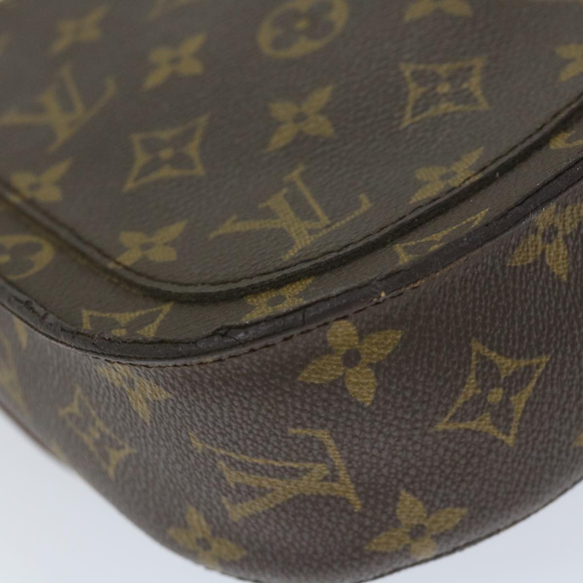 LOUIS VUITTON Monogram Saint Cloud GM Shoulder Bag M51242 LV Auth 58871