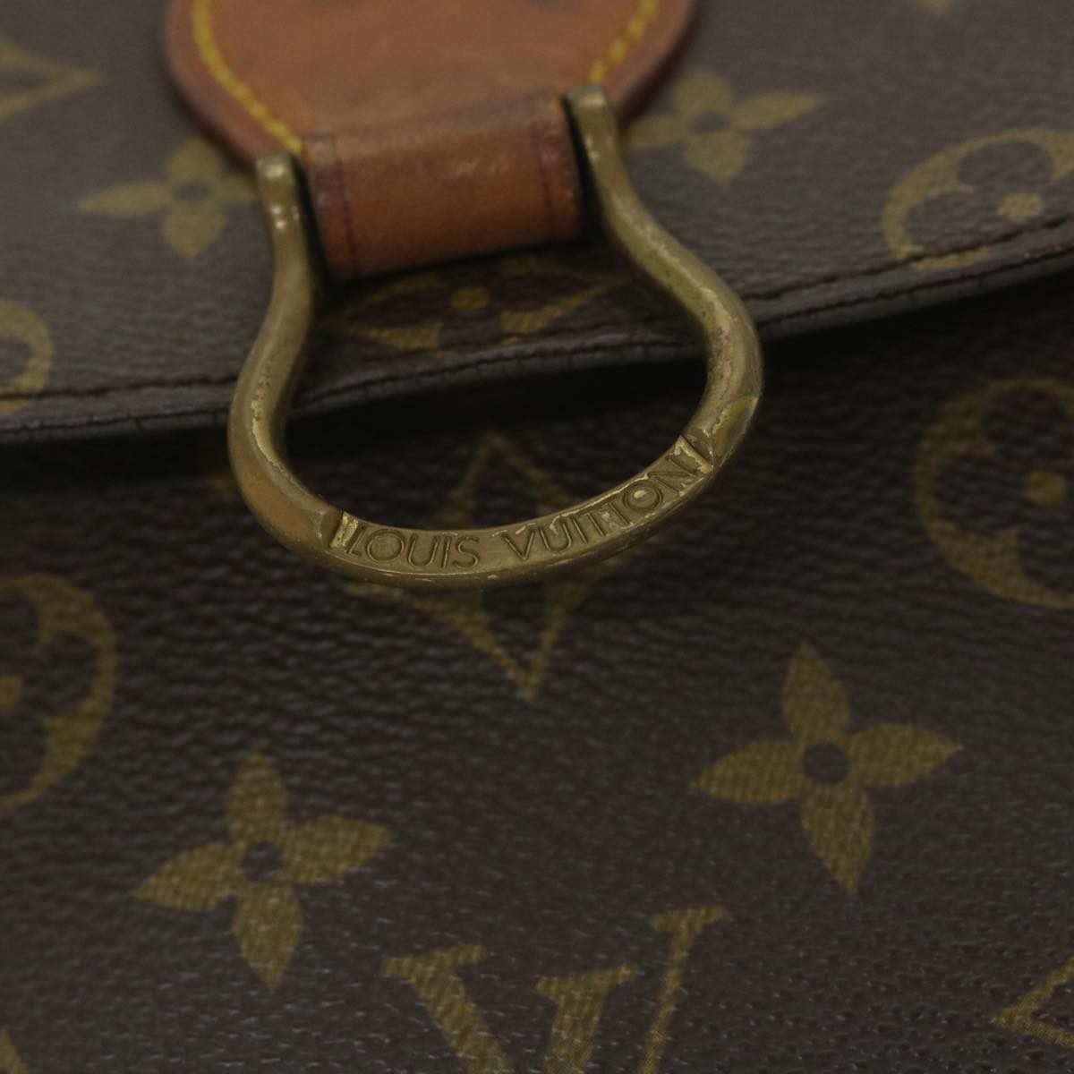 LOUIS VUITTON Monogram Saint Cloud GM Shoulder Bag M51242 LV Auth 58871