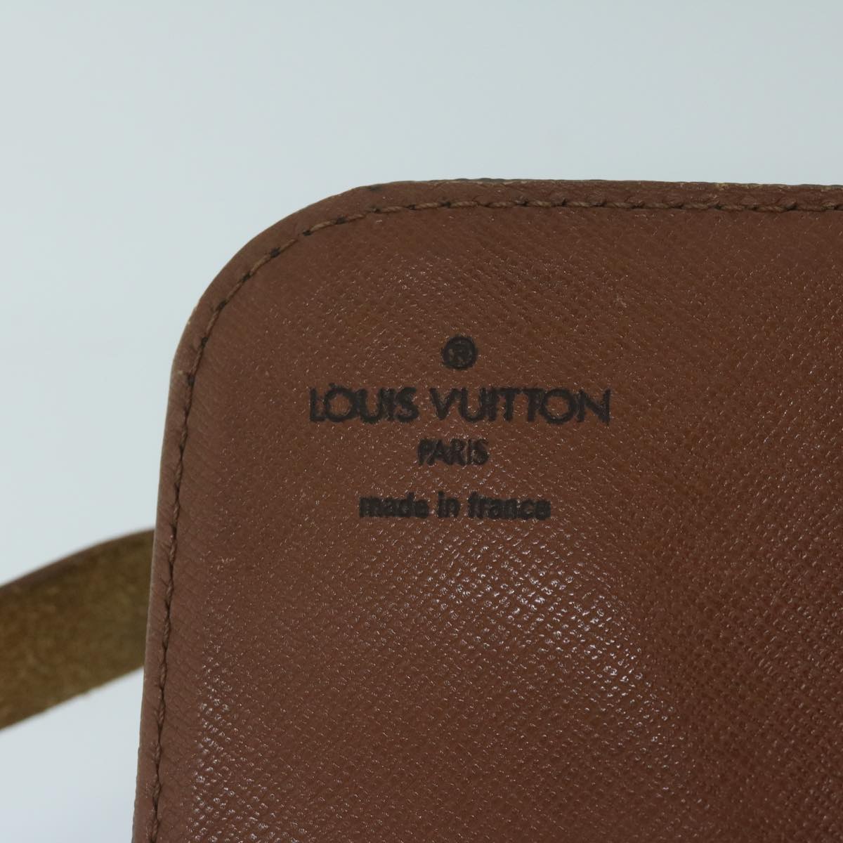 LOUIS VUITTON Monogram Cartouchiere MM Shoulder Bag M51253 LV Auth 58912