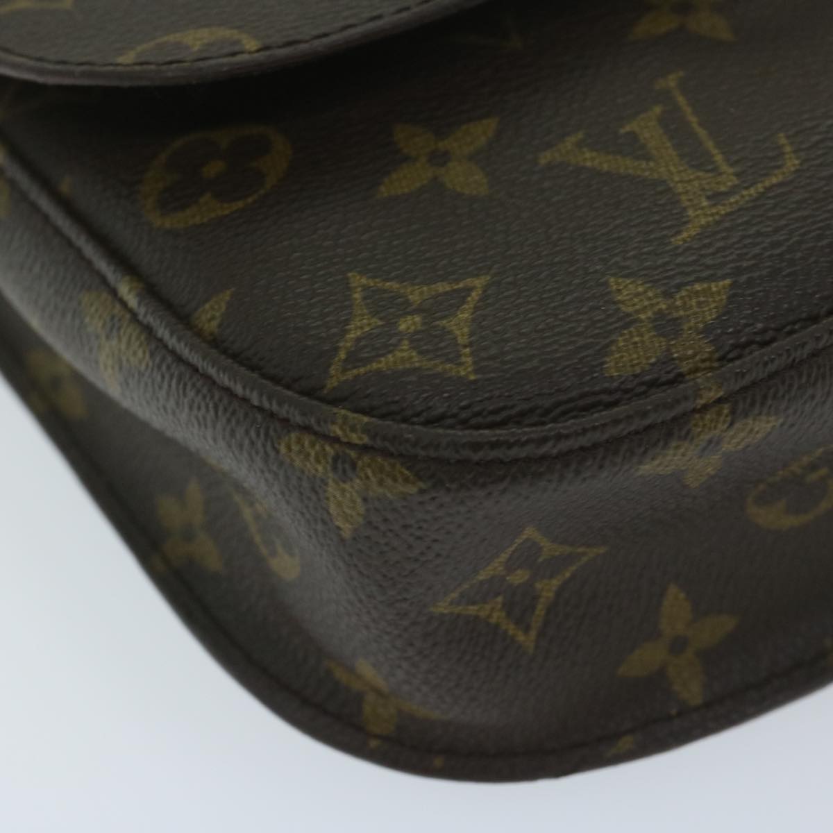 LOUIS VUITTON Monogram Saint Cloud MM Shoulder Bag M51243 LV Auth 58913