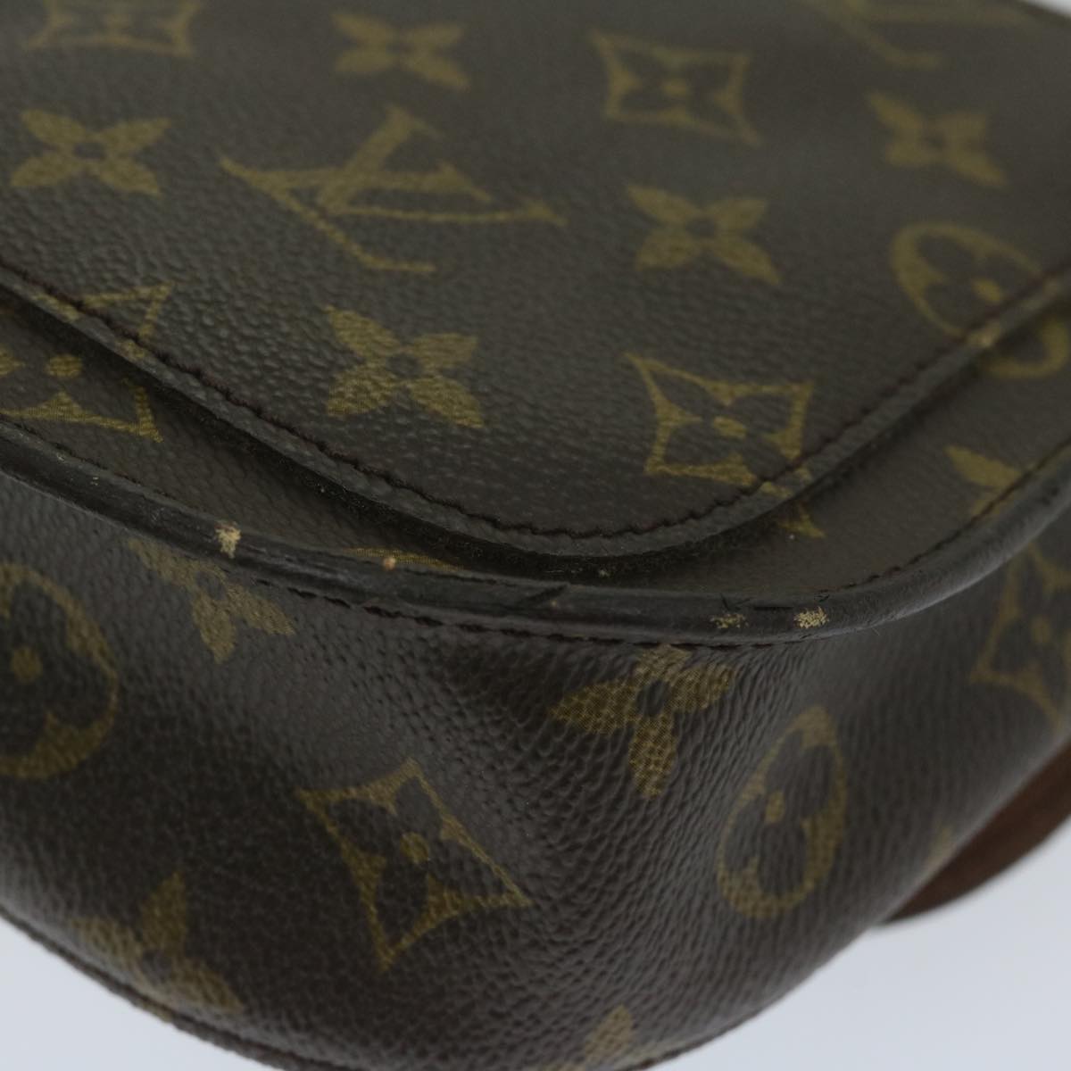 LOUIS VUITTON Monogram Saint Cloud MM Shoulder Bag M51243 LV Auth 58913