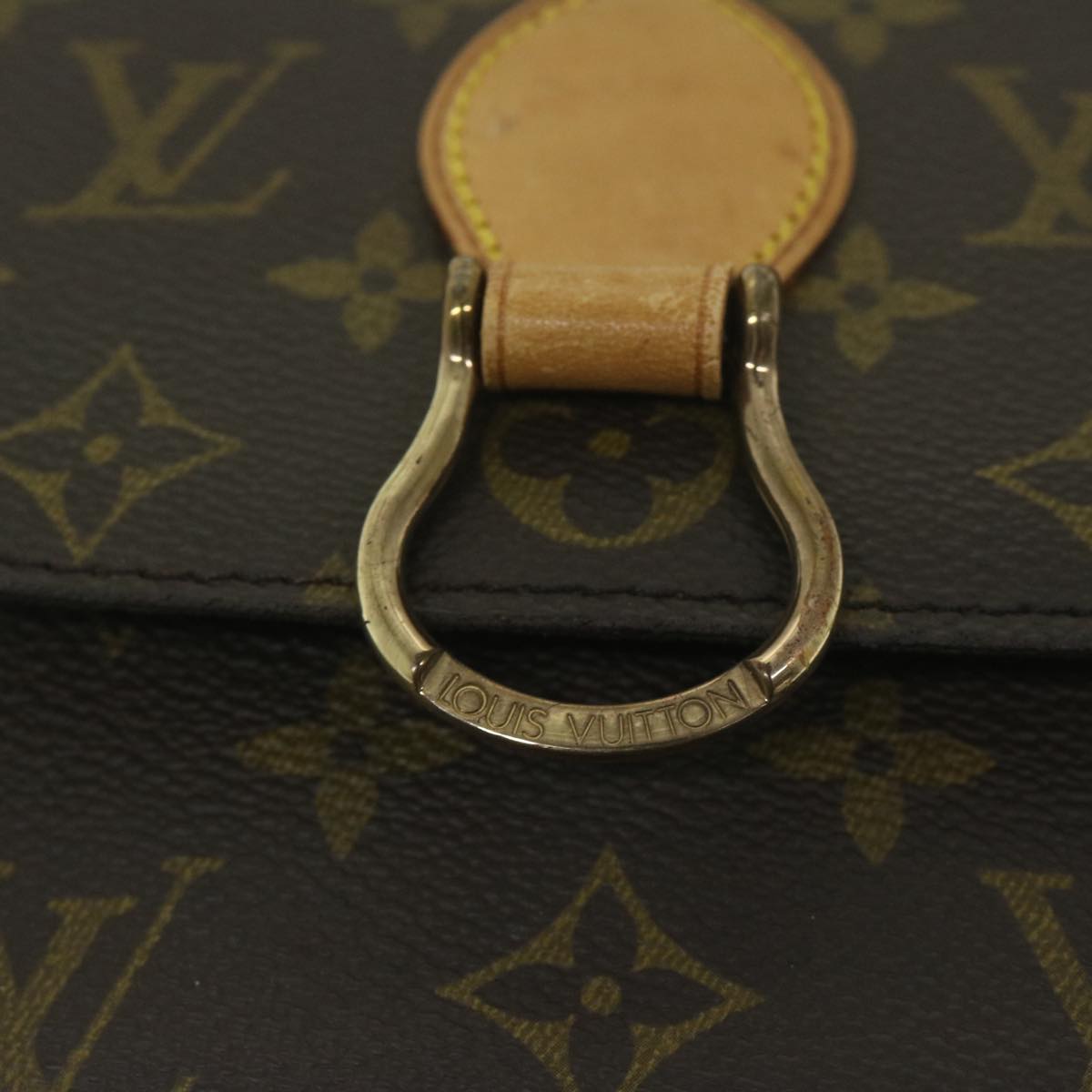 LOUIS VUITTON Monogram Saint Cloud MM Shoulder Bag M51243 LV Auth 58913