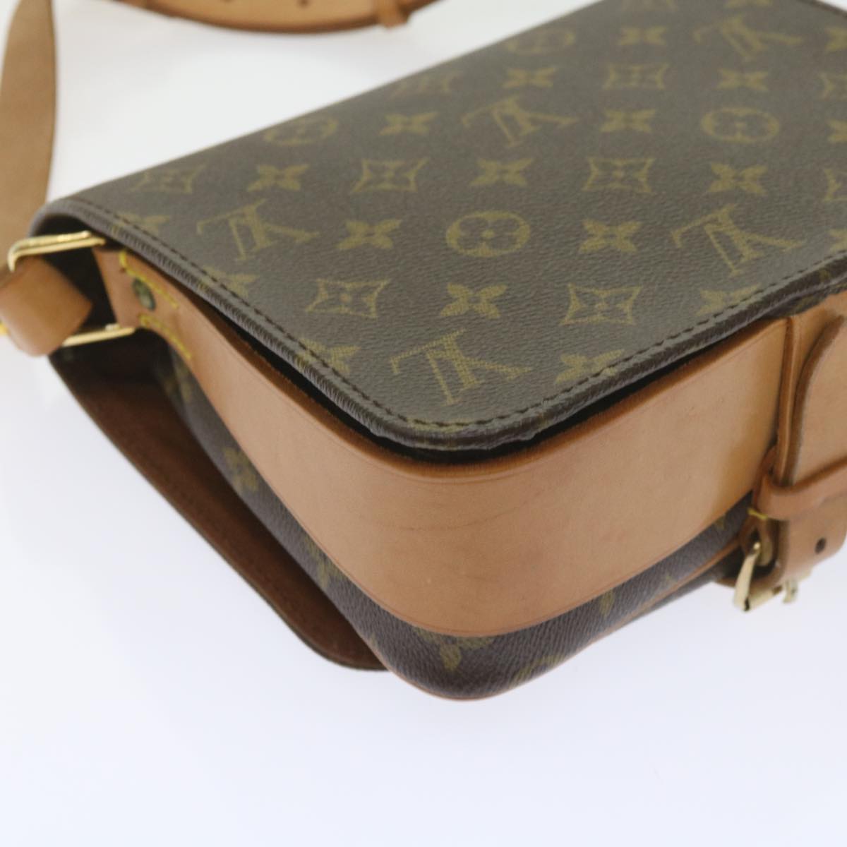 LOUIS VUITTON Monogram Cartouchiere MM Shoulder Bag M51253 LV Auth 58925