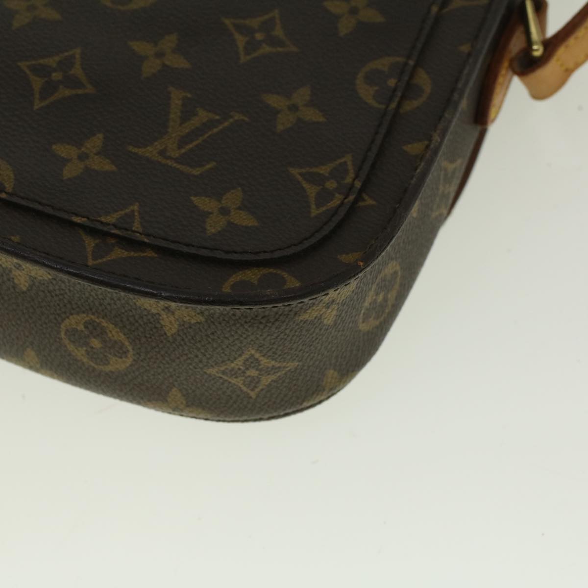 LOUIS VUITTON Monogram Saint Cloud MM Shoulder Bag M51243 LV Auth 59004