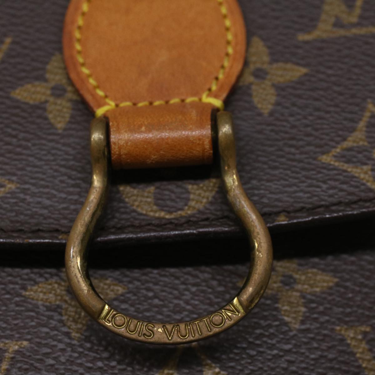 LOUIS VUITTON Monogram Saint Cloud MM Shoulder Bag M51243 LV Auth 59004