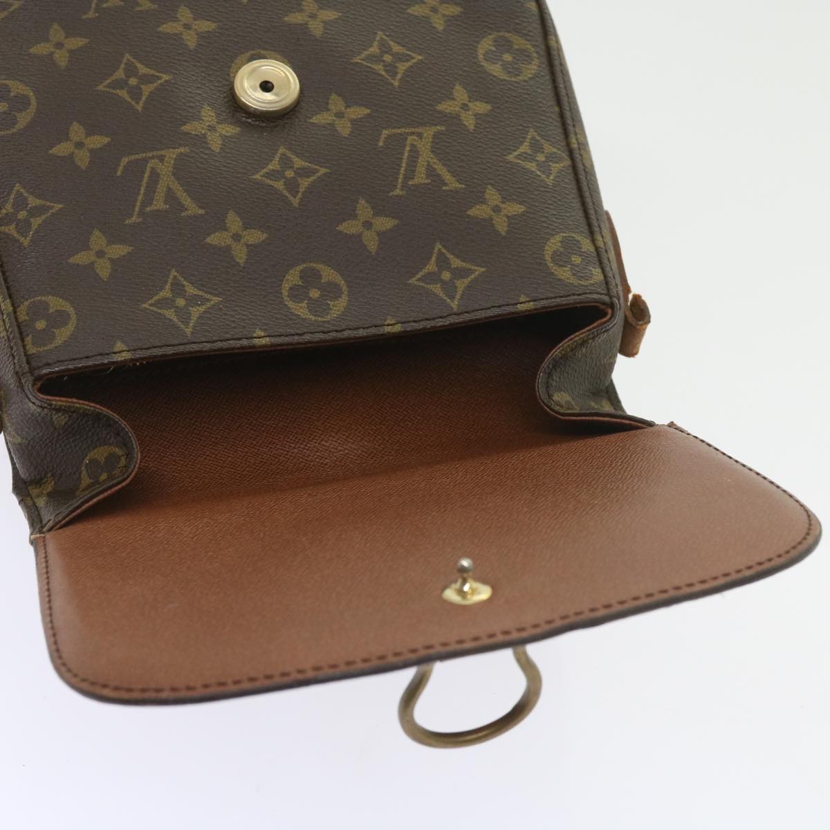 LOUIS VUITTON Monogram Saint Cloud MM Shoulder Bag M51243 LV Auth 59010