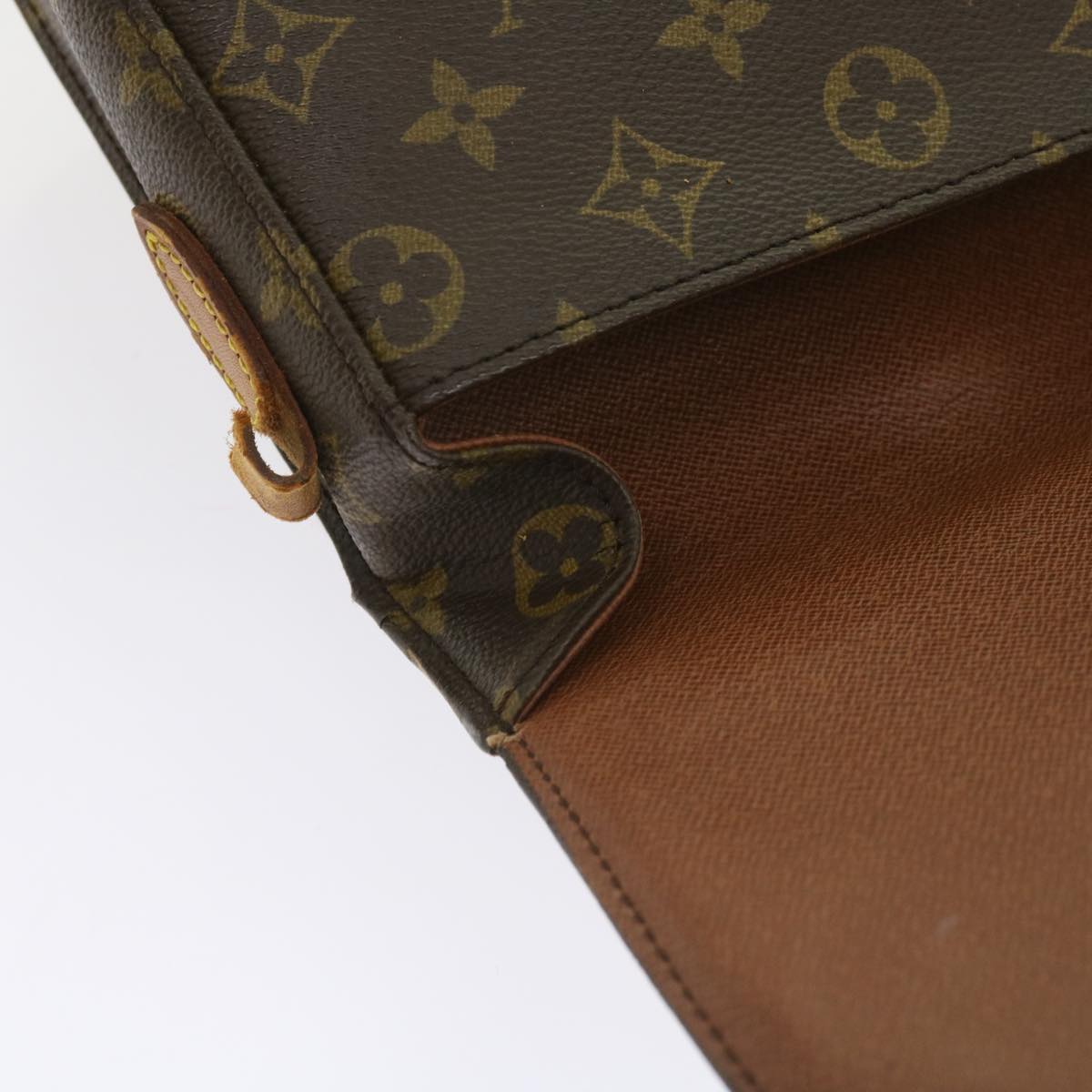 LOUIS VUITTON Monogram Saint Cloud MM Shoulder Bag M51243 LV Auth 59010