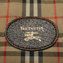 Burberrys Nova Check Clutch Bag Nylon Canvas Beige Auth 59086-9