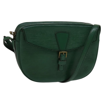 LOUIS VUITTON Epi Jeune Fille MM Shoulder Bag Green M52154 LV Auth 59142