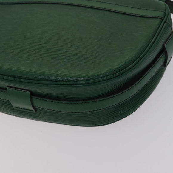 LOUIS VUITTON Epi Jeune Fille MM Shoulder Bag Green M52154 LV Auth 59142