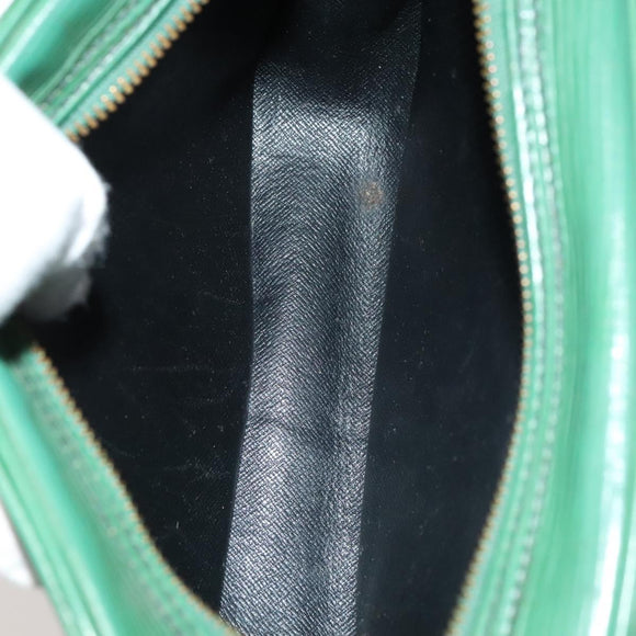 LOUIS VUITTON Epi Jeune Fille MM Shoulder Bag Green M52154 LV Auth 59142