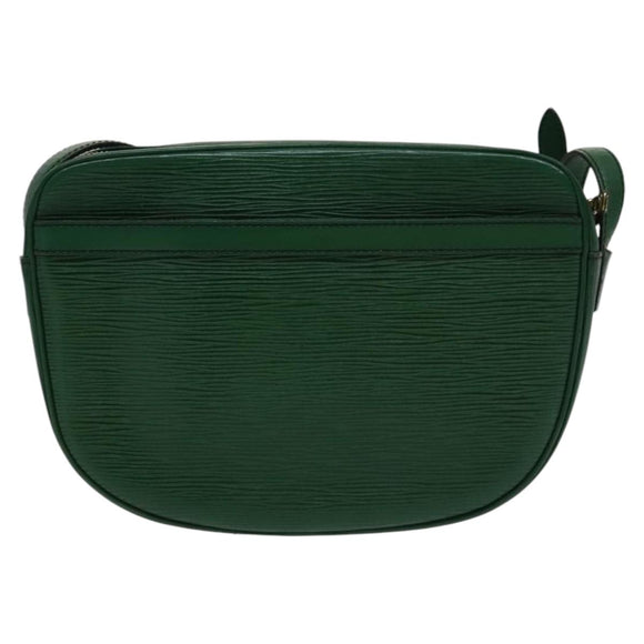 LOUIS VUITTON Epi Jeune Fille MM Shoulder Bag Green M52154 LV Auth 59142